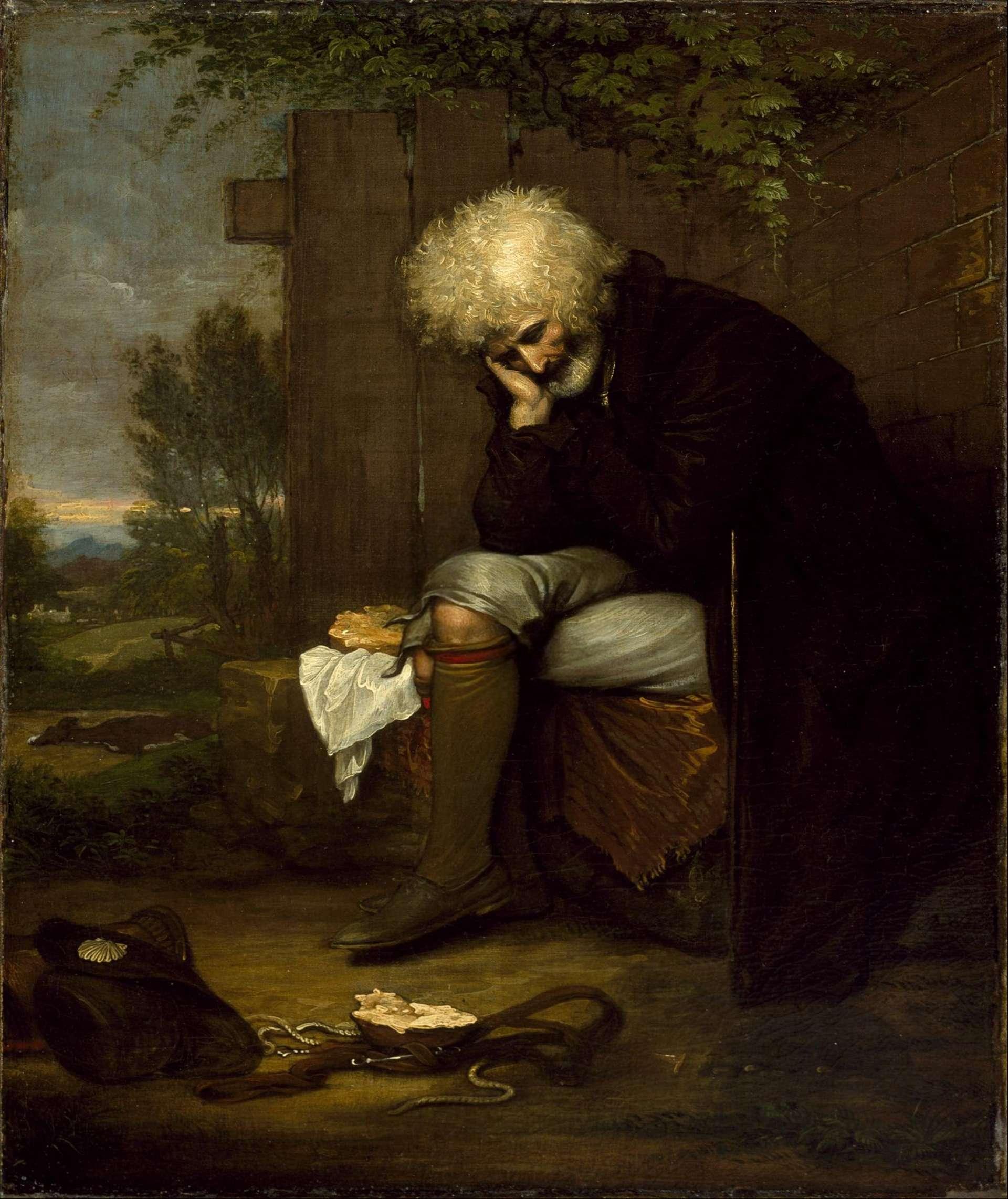 The Pilgrim Mourning His Dead Ass